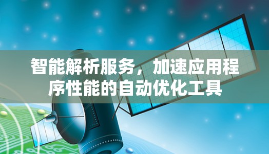 智能解析服务，加速应用程序性能的自动优化工具