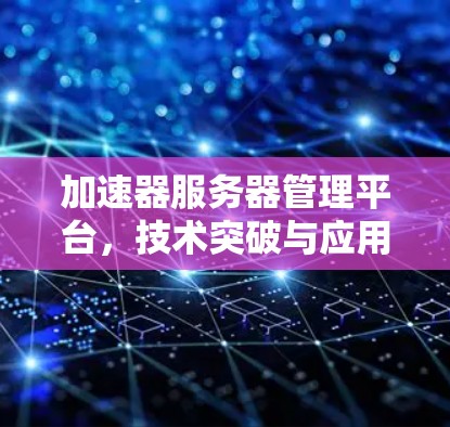 加速器服务器管理平台，技术突破与应用实践