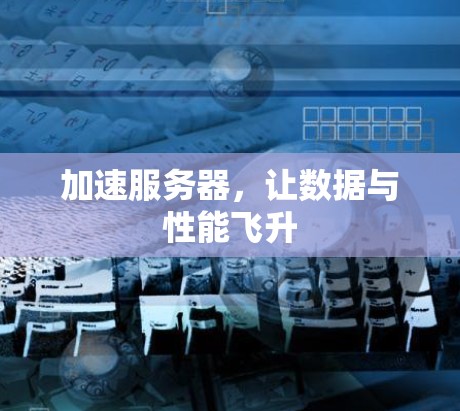 加速服务器，让数据与性能飞升