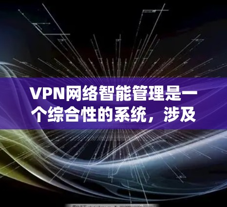 VPN网络智能管理是一个综合性的系统，涉及多个方面，旨在保障用户的网络安全、高效使用和数据隐私。以下是对 VPN 网络智能管理的详细分析