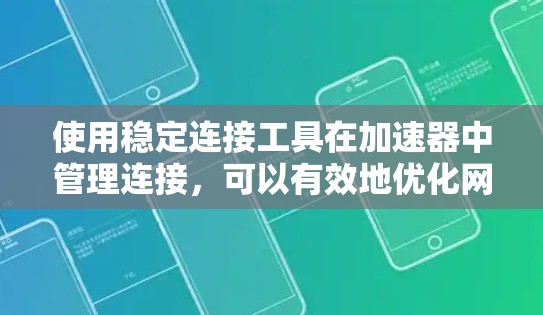 使用稳定连接工具在加速器中管理连接，可以有效地优化网络性能。以下是详细的步骤指南