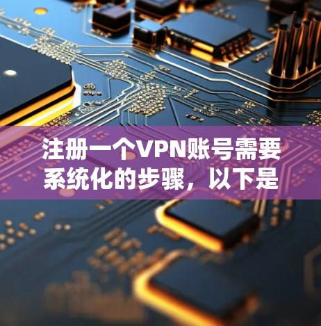 注册一个VPN账号需要系统化的步骤，以下是详细的指南
