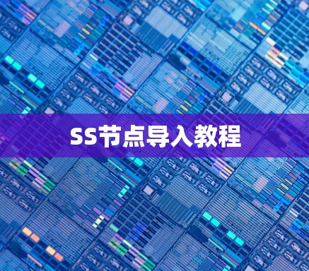 SS节点导入教程