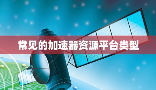 常见的加速器资源平台类型