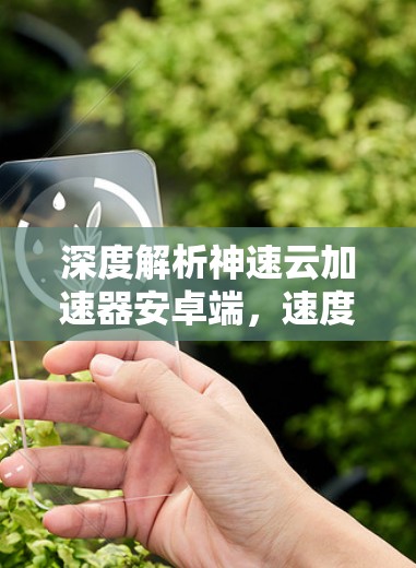 深度解析神速云加速器安卓端,速度与安全的平衡 深度解析神速云加速器安卓端,速度与安全的平衡